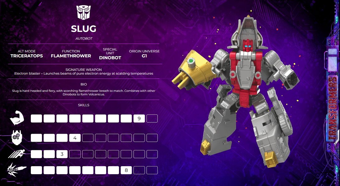 Image Of Transformers Legacy Evolution Slug Character Bio QR Code (7 of 9)